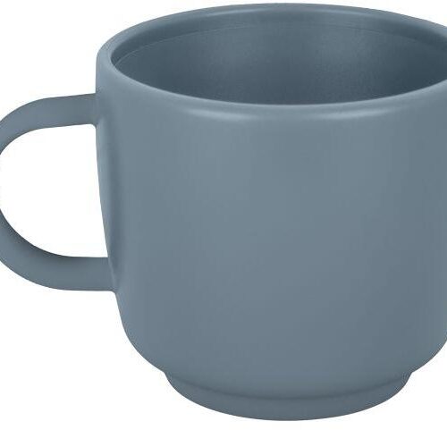 Brunner Dolomit Cappuccino Henkelbecher, blau