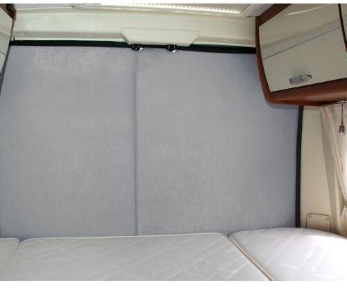 Hindermann Hecktürisolierung für Fiat Ducato H3, hellgrau