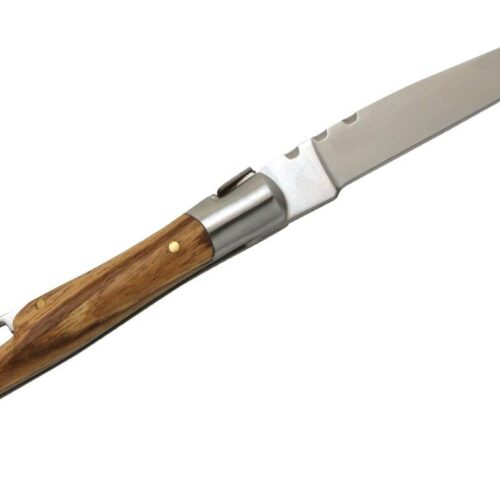 Baladeo Taschenmesser Tradition mit Korkenzieher, Eschenholzgriff