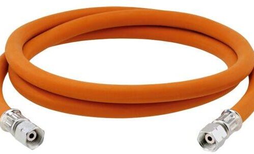 GOK Hochdruck-Gasschlauch, Gummi, GF-Anschluss, 40cm