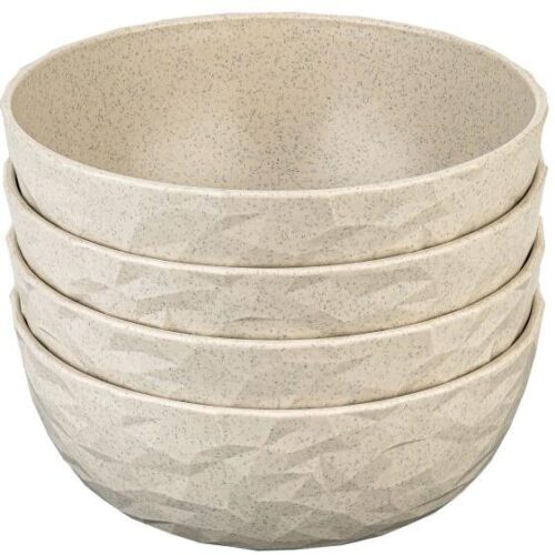Koziol Club Organic Schale, 700ml, 4-teilig, sand