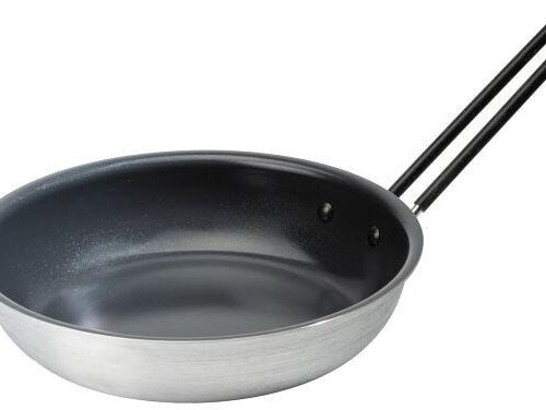 GSI Outdoors Bugaboo Keramik-Pfanne, silber/schwarz, Ø20cm