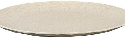 Koziol Club Organic Teller, Ø26cm, einzeln, sand