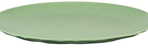 Koziol Club Organic Teller, Ø26cm, einzeln, grün