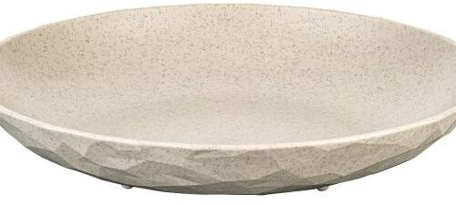 Koziol Club Organic Teller, Ø22cm, einzeln, sand