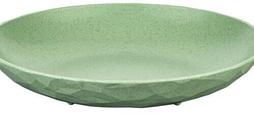 Koziol Club Organic Teller, Ø22cm, einzeln, grün