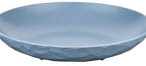 Koziol Club Organic Teller, Ø22cm, einzeln, blau