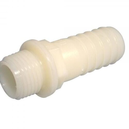 FAWO Auslaufstutzen für Wassertank, 30mm, 1 Zoll, gerade, ohne Kontermutter