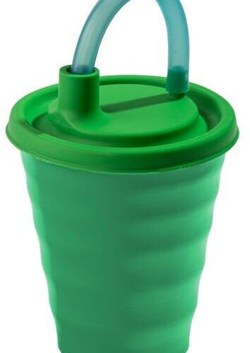 Joosiecap Trinkbecher mit Deckel, 250ml, grün