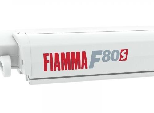 Fiamma F80s Markise Ducato Markisenpaket, weiß 400cm, Royal Grey