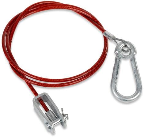 Carbest Abreißseil mit Gabel, Länge 1 m