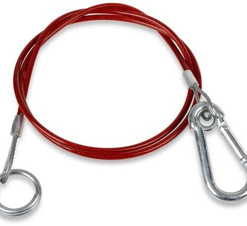 Carbest Abreißseil mit Karabiner, Länge 1 m