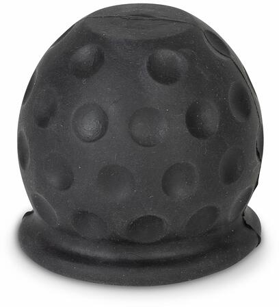 Carbest Softball Schutzkappe für Anhängerkupplung, Kunststoff, schwarz