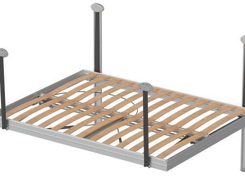 Lippert MANILA Manuelles Hubbett, 186,5x142cm