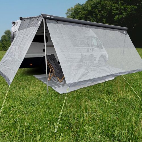 Reimo Saona Sunblocker Frontpanel, 380x190cm, grau