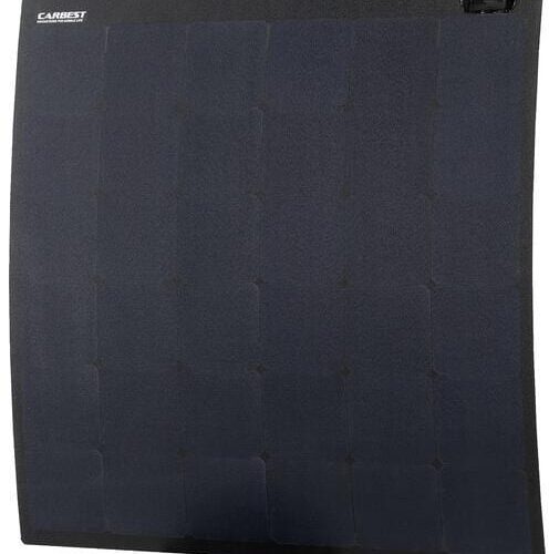 Carbest Power Panel Flex 135 Pro quadratisches Solarpanel, 135W, schwarz