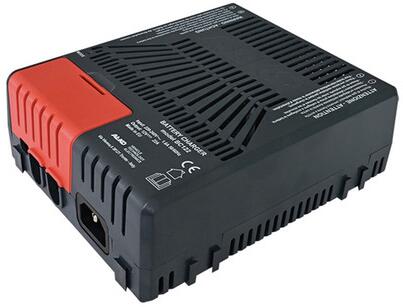 CBE BC122 Switch-Mode-Ladegerät, für Blei-, Gel-, Lithium- und AGM-Batterien, 230V, schwarz