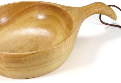 Origin Outdoors Kuksa Schüssel mit Griff, 650 ml, Holz