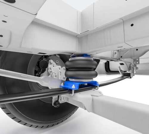 VB-SemiAir 2-Kreis-Zusatzluftfeder Komfort-Set mit Digitaler Bedieneinheit, für alle X250/290 Fahrgestelle mit Standard Federung