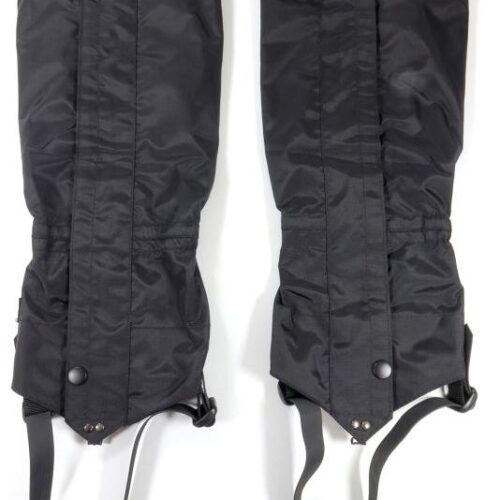 Origin Outdoors Drytogo Gamasche, Frontreißverschluss, Gr. M, schwarz