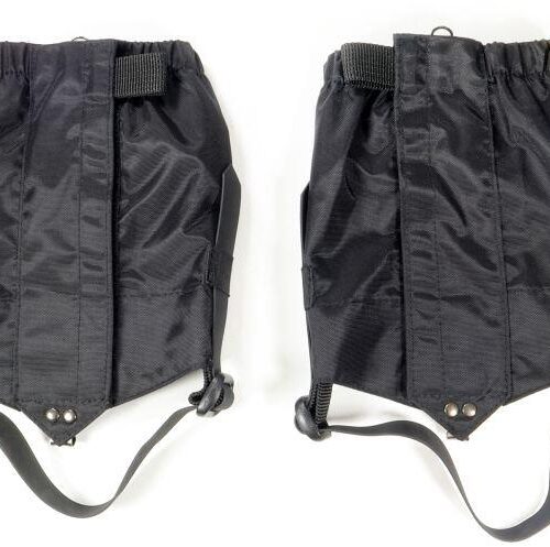 Origin Outdoors Drytogo Gamasche, kurz, Frontreißverschluss, schwarz