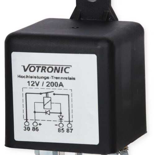 Votronic Hochleistungs-Trennrelais, 12V, 140-200A