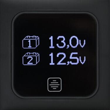 CBE PT 732 Anzeigepanel, 2 Batterien, Touch-Display, grau