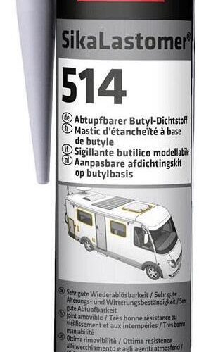 Sika Lastomer 514 dauerplastischer Dichtstoff, 310ml, grau