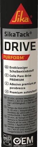 SikaTack Drive Purform, 300 ml Kartusche, schwarz
