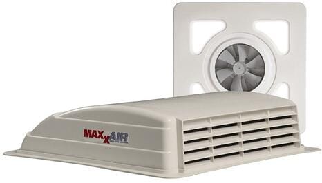 Maxxair Maxxfan Dachlüfter Mini, mit 12V LED, weiß