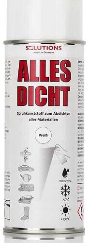 Solutions Alles Dicht Sprühkunststoff, 400ml, schwarz