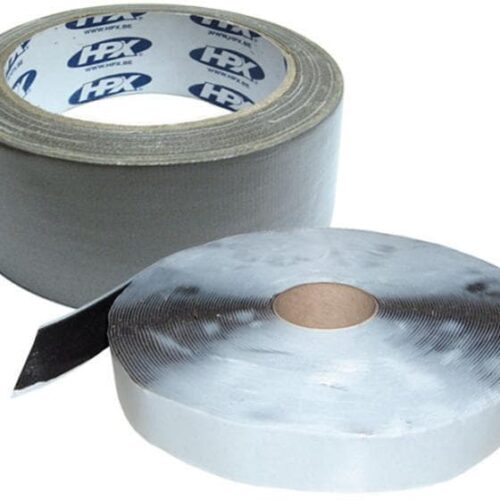 Butyl-Dichtmasse-Band, 20mm breit, 9.1 m, grau