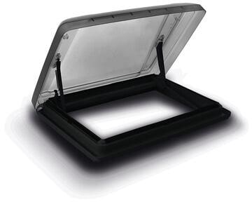 MPK Vision Star L pro Dachhaube, 70x50 Rauchglas, Innenrahmen schwarz, ohne Beleuchtung