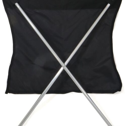 Relags Fußteil für Travelchair Luxus, schwarz