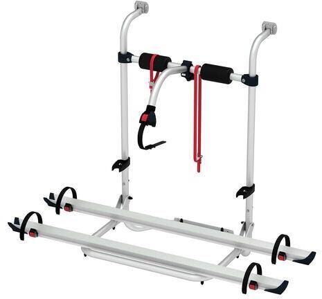 Fiamma Heckträger für Hobby Caravans ≥ 2003, für 2 Fahrräder, silber