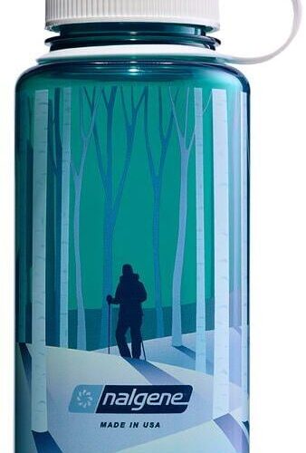 Nalgene WH Sustain Trinkflasche, 1L, landscape forest