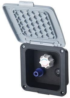 Reich Smart Supply Gehäuse, einfach, mit Deckel, grau matt