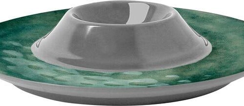 Brunner Venetian Eierbecher, 13,5cm, grün