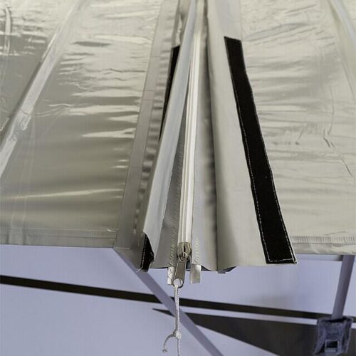 VANprotect Aufpreis Reißverschluss teilbar zu Wohnmobil-/ Wohnwagenschutzdach
