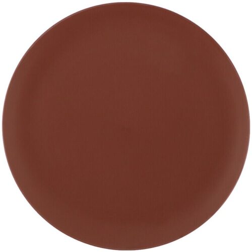 Travellife Nova Speiseteller, Ø 20cm, Keramikoptik matt, Kakao, 2 Stück