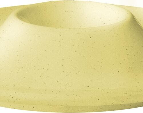 Brunner Dolomit Eierbecher, 13cm, gelb
