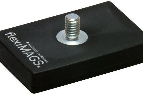 Brugger Magnet A-System Squareline Magnetsystem, 3,5 x 2,2 x 0,6 cm, schwarz