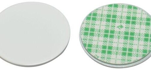 Brugger Magnet Scheibe, 3 cm Durchmesser, weiß