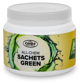 Camp4 All-Chem Sachets Sanitärkonzentrat, 15 Beutel, 30g, grün