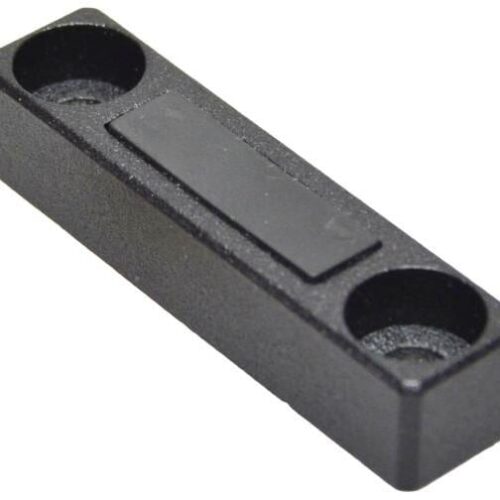 Brugger Magnetbeschlag zum Anschrauben, 50x12x10 mm, schwarz