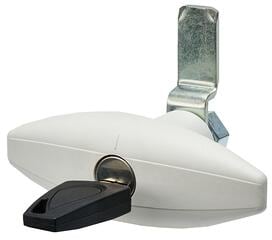 STS Oberholz Ellipse Druckdrehverschluss, System STS/Zadi, Fiat Bianco