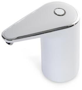 Carbest Mobiler Akku-Trinkwasserhahn, 1,5 l/min, für Weithalskanister, weiß