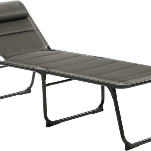 Travellife Barletta Campingliege, 2D-Mesh, dunkelgrau