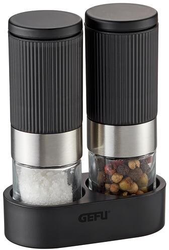 Gefu TUSOME Salz- und Pfeffermühle, schwarz