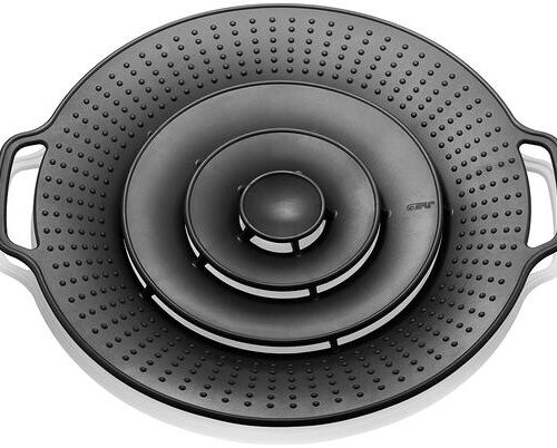 Gefu BOLLO Überkochschutz, Ø31,5cm, grau